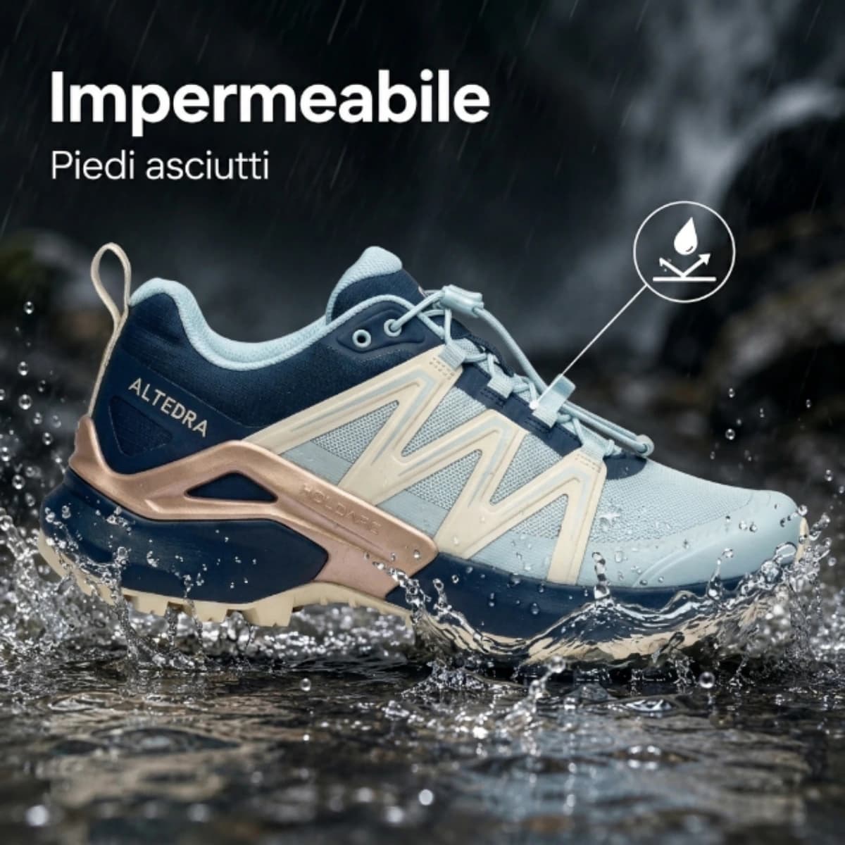 Impermeabile, piedi asciutti anche sul bagnato