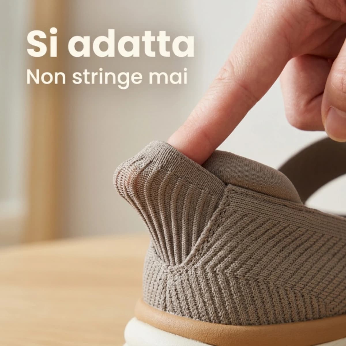 Si allarga col piede
